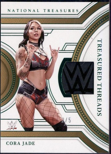 2024 Panini National Treasures WWE - Cora Jade #TT-CJD