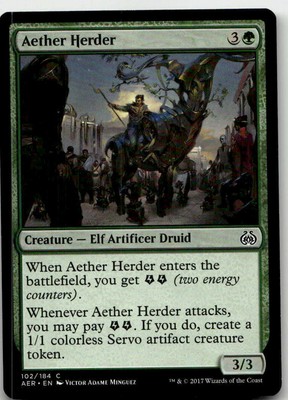 Aether Herder, Aether Revolt #102 MTG