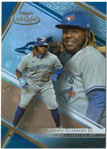 2019 Gold Label Vladimir Guerrero Jr. Gold Framed Auto RC