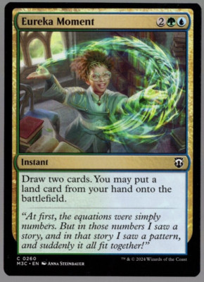 Eureka Moment 0260 Non Foil Common Modern Horizons 3 MTG Near Mint