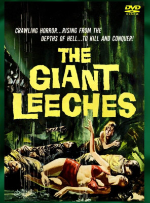 ATTACK of the GIANT LEECHES DVD 1959 Sci-Fi Horror classic movie Film