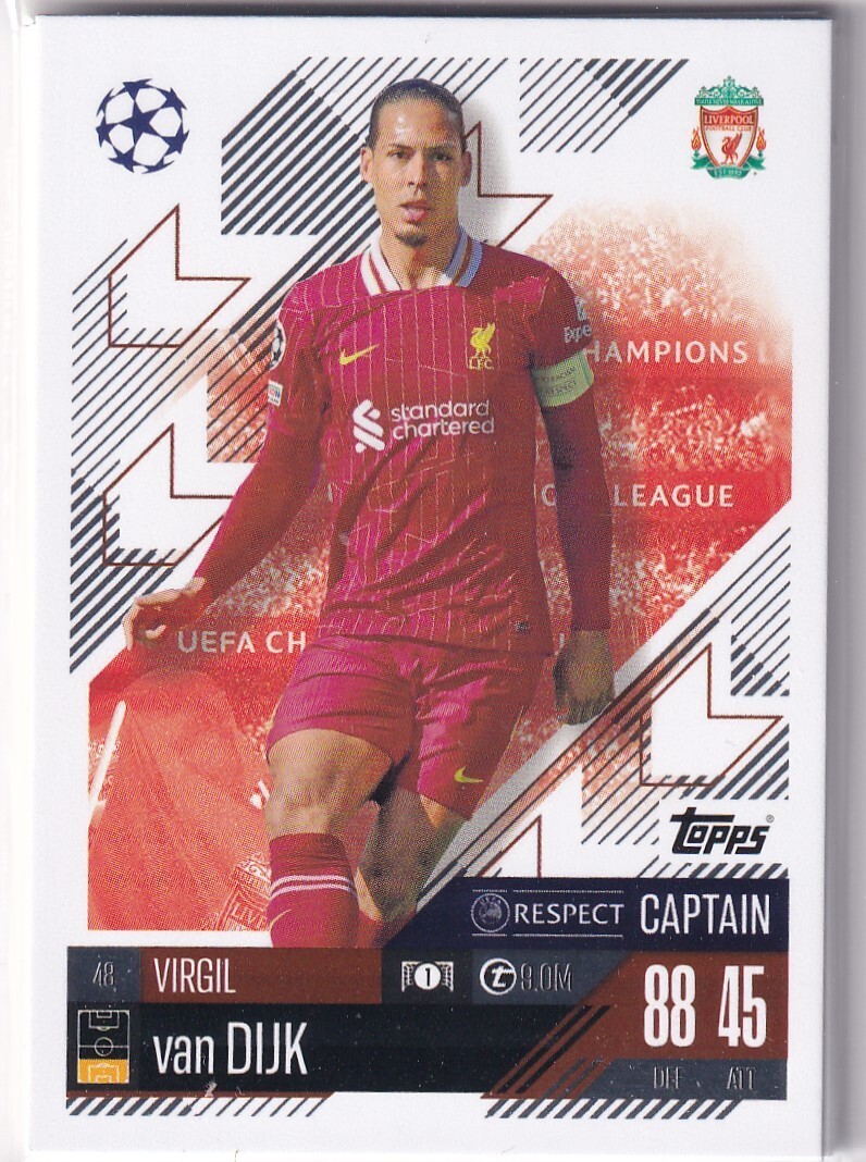 Topps Match Attax Champions League 24/25 Nr. 48 Virgil Van