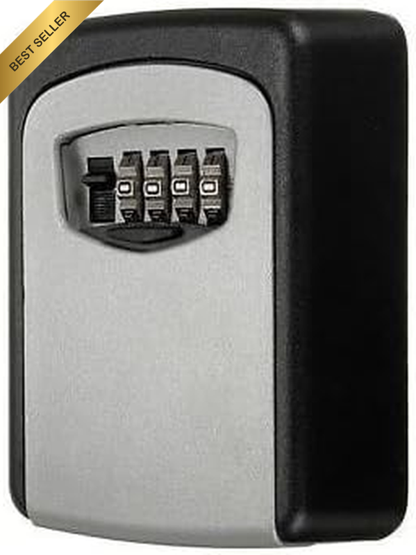 4 Digit Wall Mounted Weather Resistant Combination Key Safe Box Lock