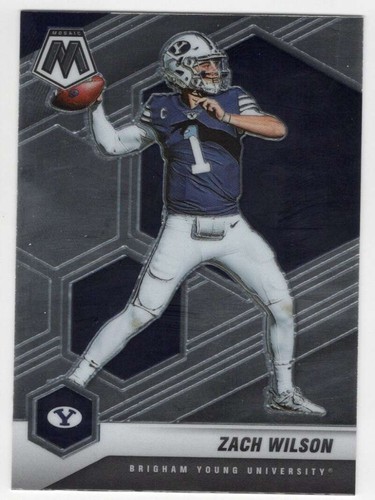 2022 Panini Mosaic Draft Picks Zach Wilson #18