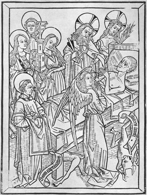 photo print ars moriendi (the art of dying) unknown