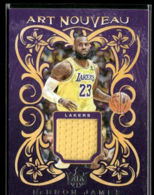 2023-24 Panini Court Kings #AN-LBJ LeBron James Art Nouveau