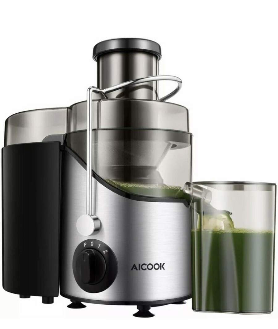 Aicook Juicer AMR526: Machine with 3'' Wide Mouth, 3 Speed