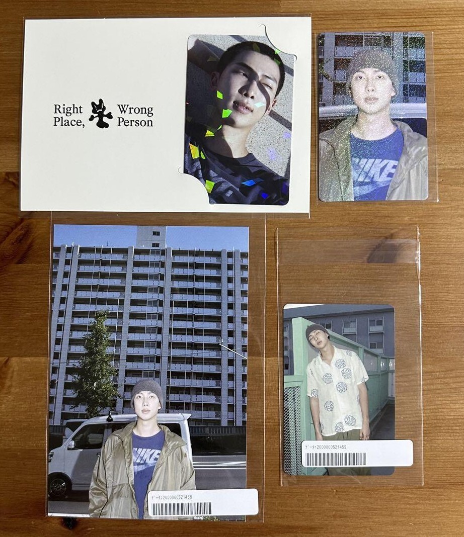 防弾少年団(BTS) - JPFC・ユニバ  ラキドロ Right Place, Wrong Person BTS RM right place, wrong person JPFC UMS POB CD official