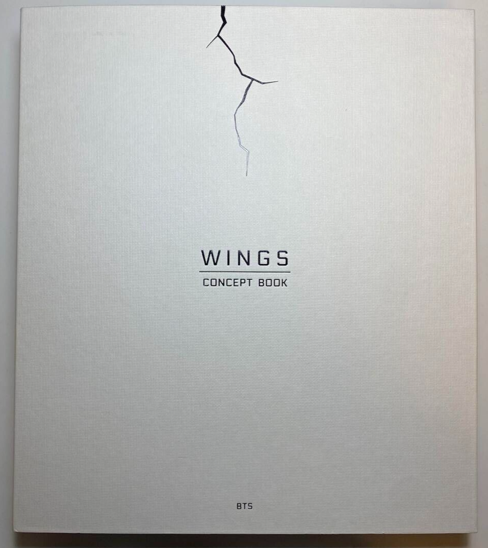 BTS WINGS CONCEPT BOOK Photo Book Photo Frame Paper