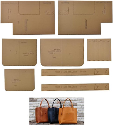 NW AAB-208 Handbag Shoulder Bag Acrylic Template Leather Pattern Acrylic Leather