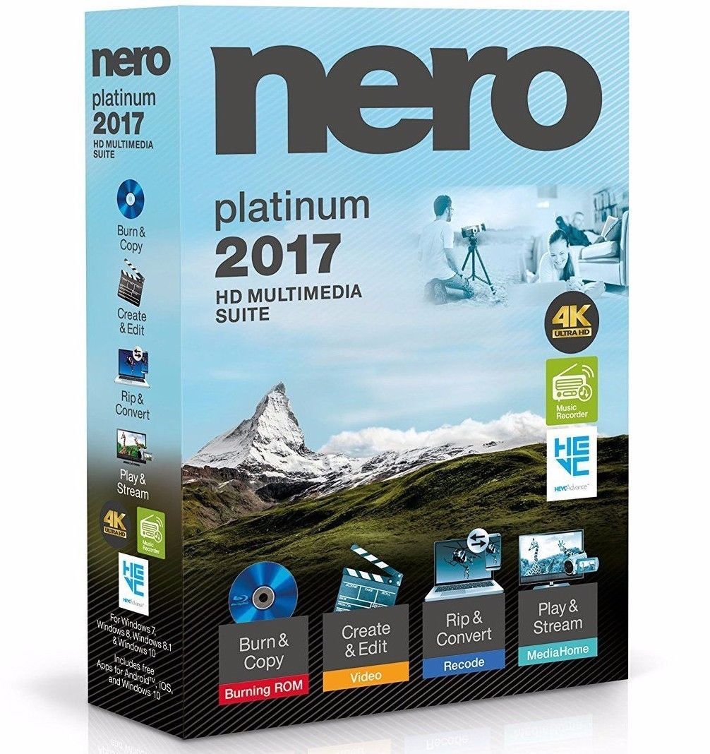 Nero Image, Video and Audio Software