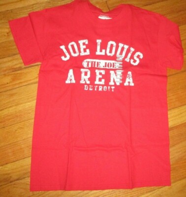 New With Tag DETROIT RED WINGS Joe Louis Arena T Shirt Small THE JOE