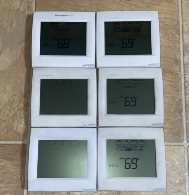 Lot Of 6 Honeywell TH8320R1003 VisionPRO 8000 RedLink Digital Thermostat