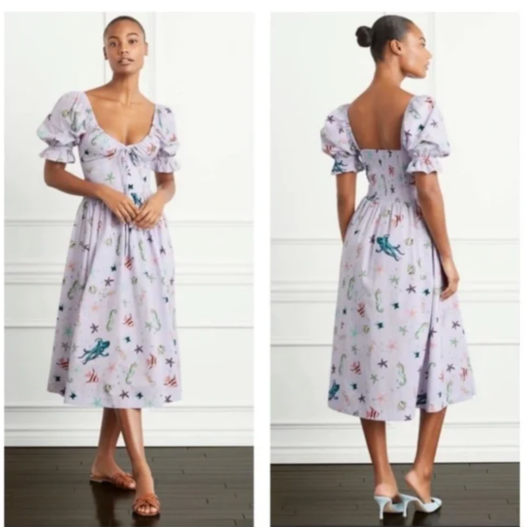 house on the hill Dress (Flower) 80サイズ Dress (Flower