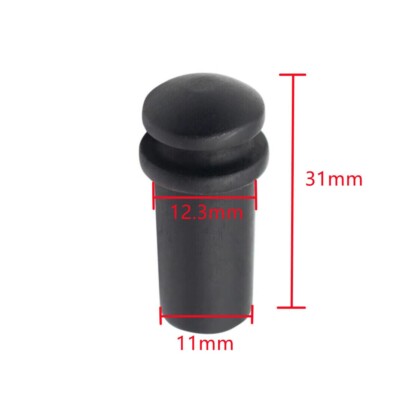 E-ENDPIN Ebony Bridge End Pin for Acoustic Guitar