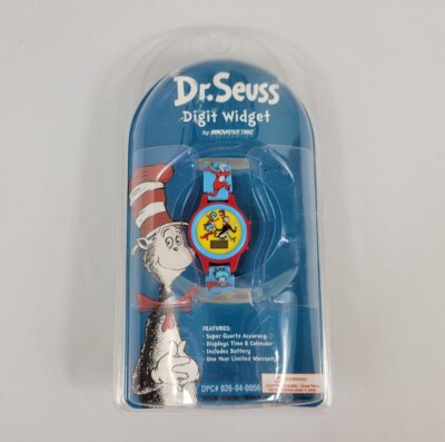 Dr. Seuss Digit Widget Watch 1998 Sealed