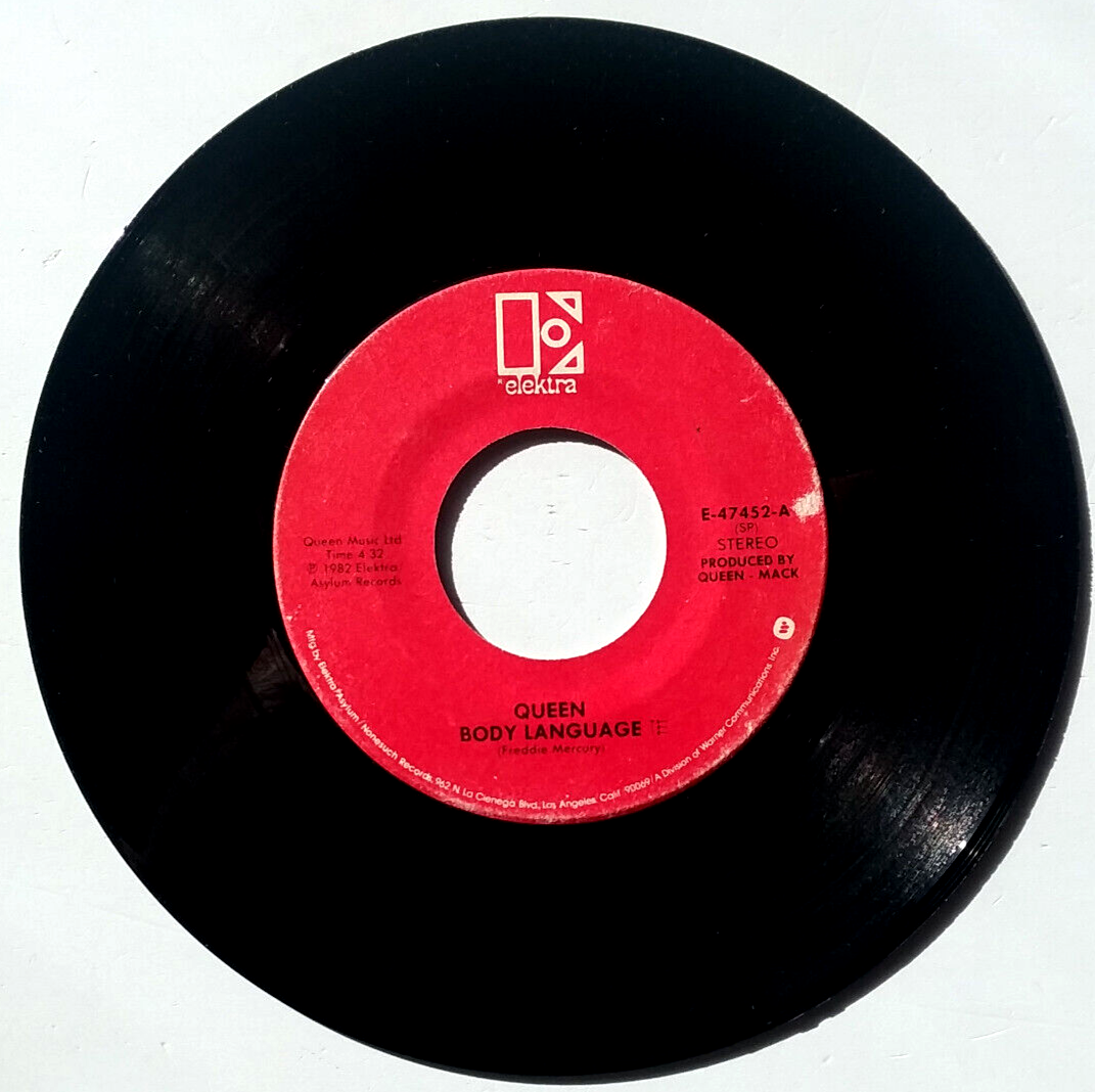 QUEEN - Body Language / Life Is Real - Vinyl 45rpm 1982