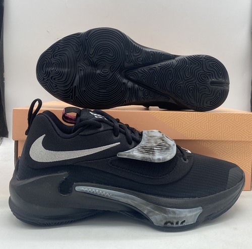 

Баскетбольные кроссовки Nike Zoom Freak 3 черные серебряные Giannis DA0694-002 мужские размер, Черный, Nike Zoom Freak