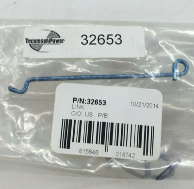TECUMSEH ENGINE 32653 GOVERNOR LINK GENUINE OEM PART