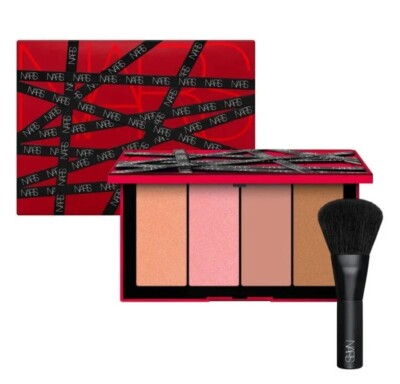 Nars Full Access Cheek Set with Blush Brush - Orgasm, Laguna, Tempted, Behave