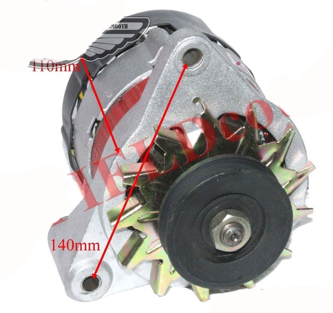 Alternator Assembly 12 Volt Massey Ferguson Old Models For Ford JCB Inter 