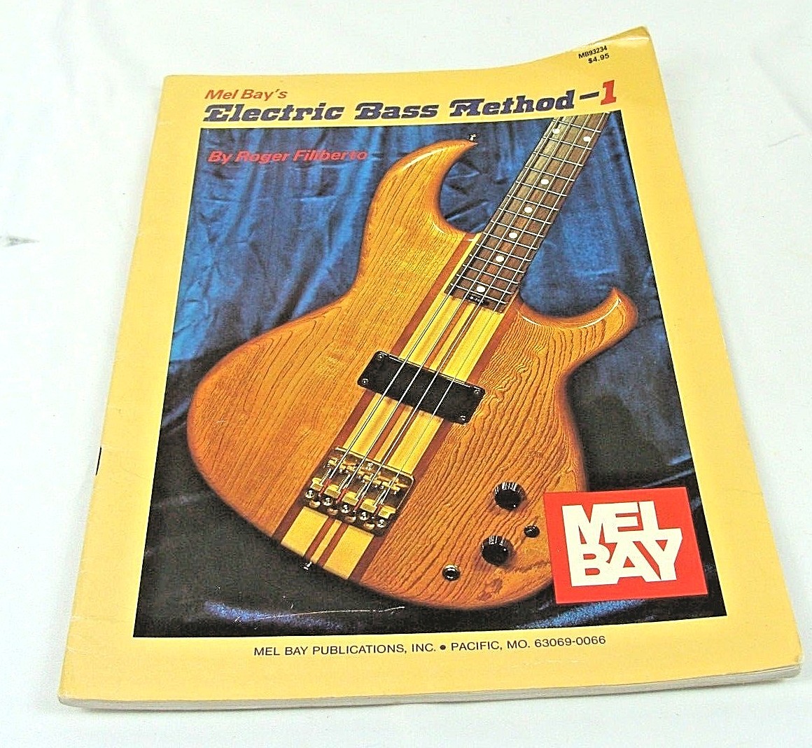 Lot of 2 Guitar & Bass Teaching Books, The Fender Method & Mel Bay's Bass Method