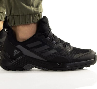 Adidas HP8606 Men's Eastrail 2.0 Hiking Shoes Black Grey Multi Size NEW