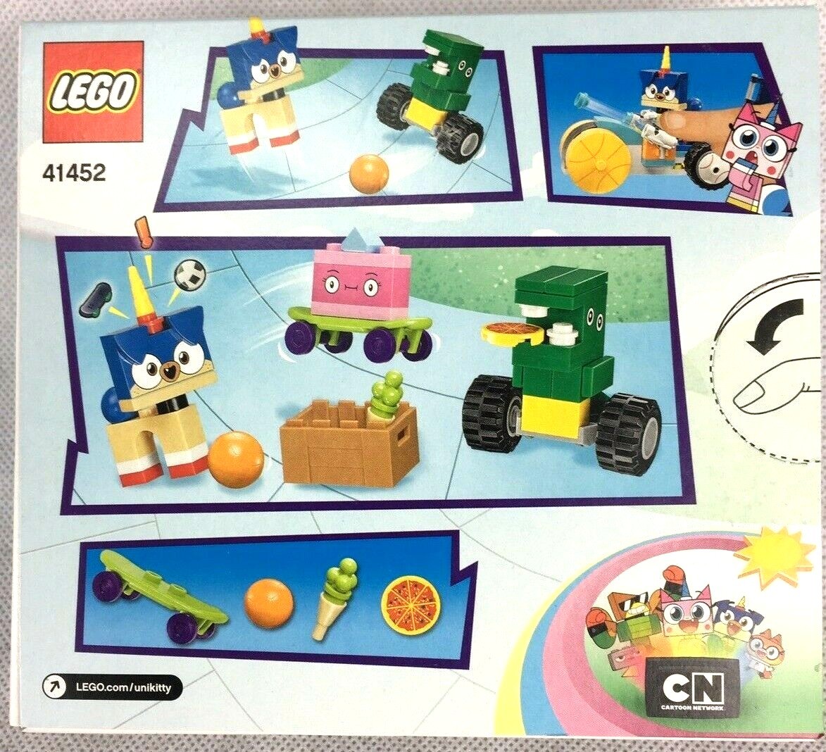 LEGO 41452 Unikitty Prince Puppycorn Trike Building Set Free Shipping