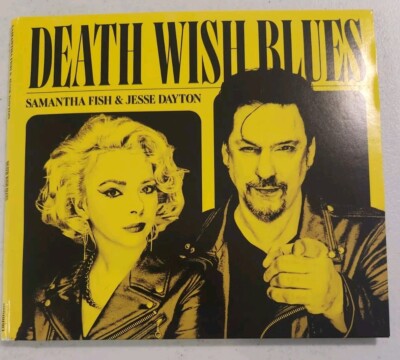 Death Wish Blues by Fish, Samantha / Dayton, Jesse (CD, 2023) DIGIPAK