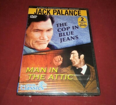 Jack Palance Double Feature DVD The Cop In Blue Jeans/Man In The Attic NEW 