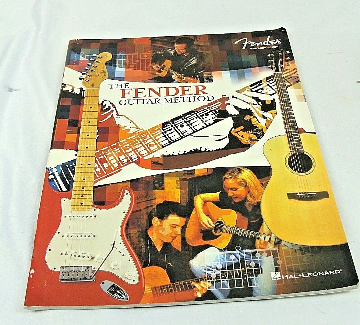 Lot of 2 Guitar & Bass Teaching Books, The Fender Method & Mel Bay's Bass Method