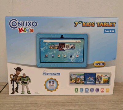 Contixo V8 7'' Inch Kids 32GB Wi-Fi Android Tablet w/ Disney eBooks Dual Camera