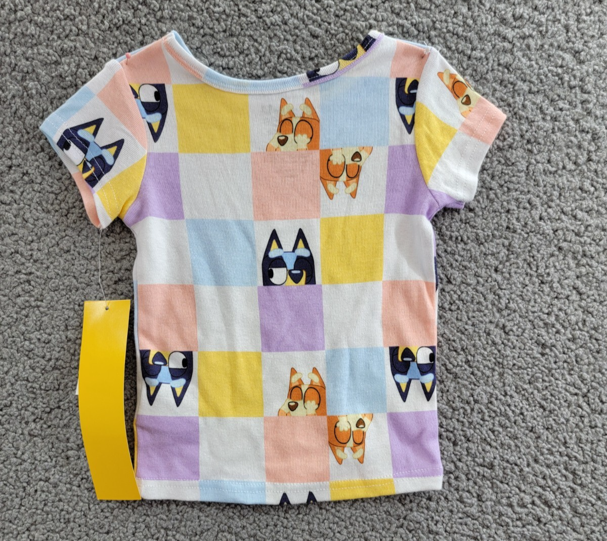 Bluey Graphic Print Pajama Top Toddler Girls 3T Multicolor Crew Neck Pullover - Picture 9 of 15
