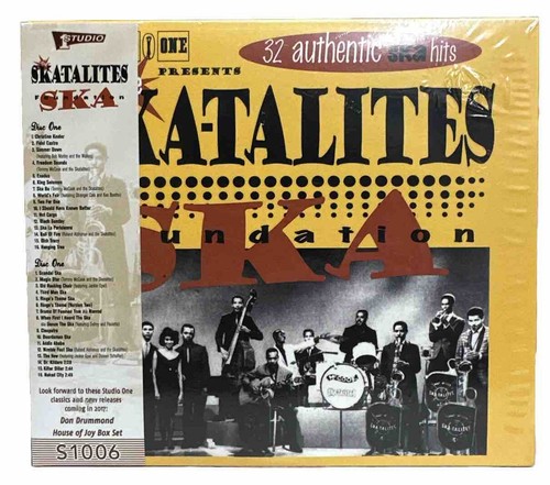 The Skatalites ‎– Foundation Ska - CD-SOR-006 - Brand New