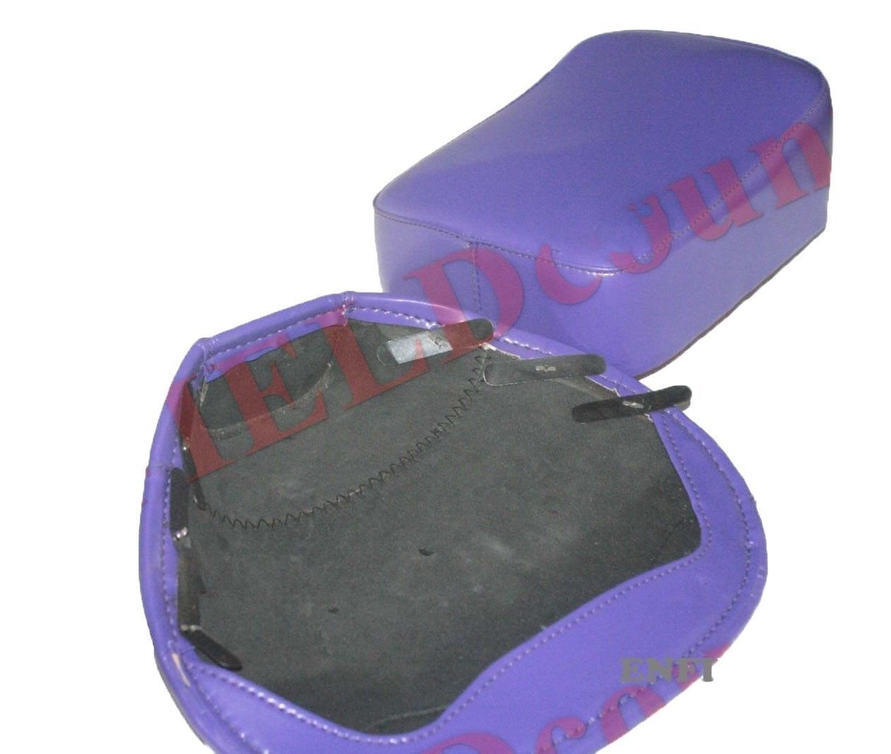 Vespa Front  & Rear Purple Seat Cover Set VBB Super PX Rally Model  