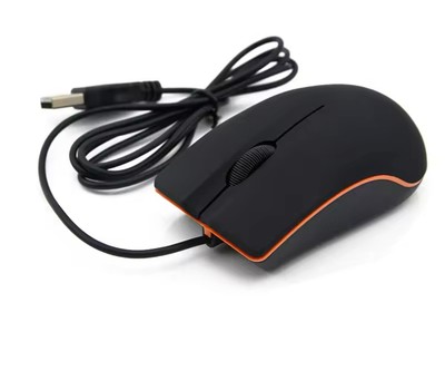Mini USB 3D Wired Mouse Optical 1200 DPI Gaming Nice For Laptop Computer