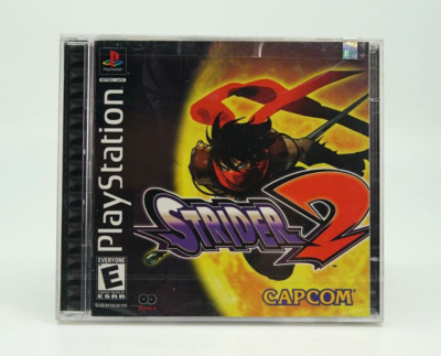 (S) Y Sealed w/ Pull Strip Sony PlayStation 1 Strider 2 - New