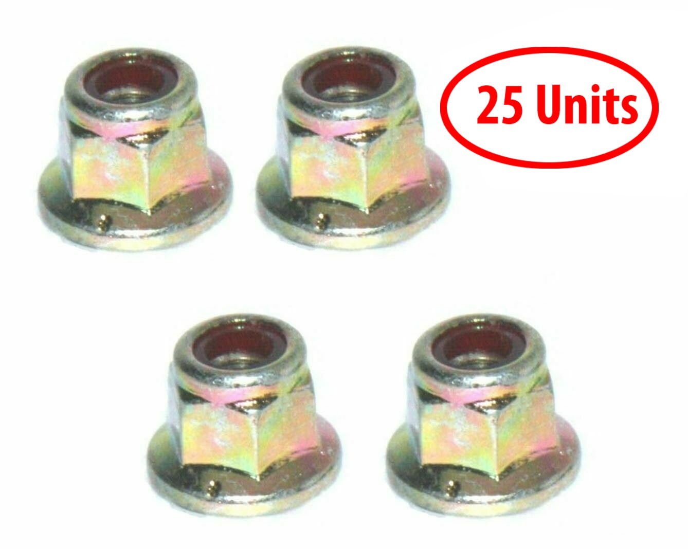 UCE 350 500 Flanged NYLOC NUT M6X1 25 Unit FOR Royal Enfield 550086/A  