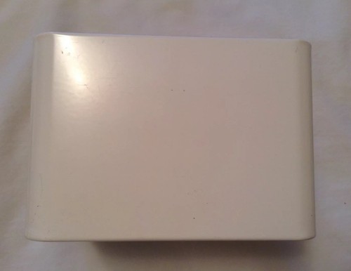 Vintage Metal Canister Orange Tree