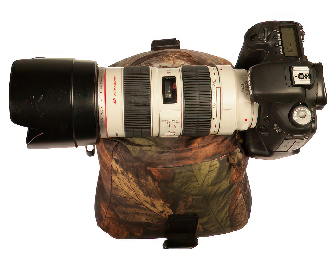 Buteo Photo Gear Foto Bohnensack One Sattelform mit Schultergurt (Herbstfarben)