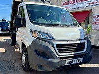 2018 Peugeot Boxer 2.0 BlueHDi SRW Aluminium Tipper 130ps Tipper Diesel Manual