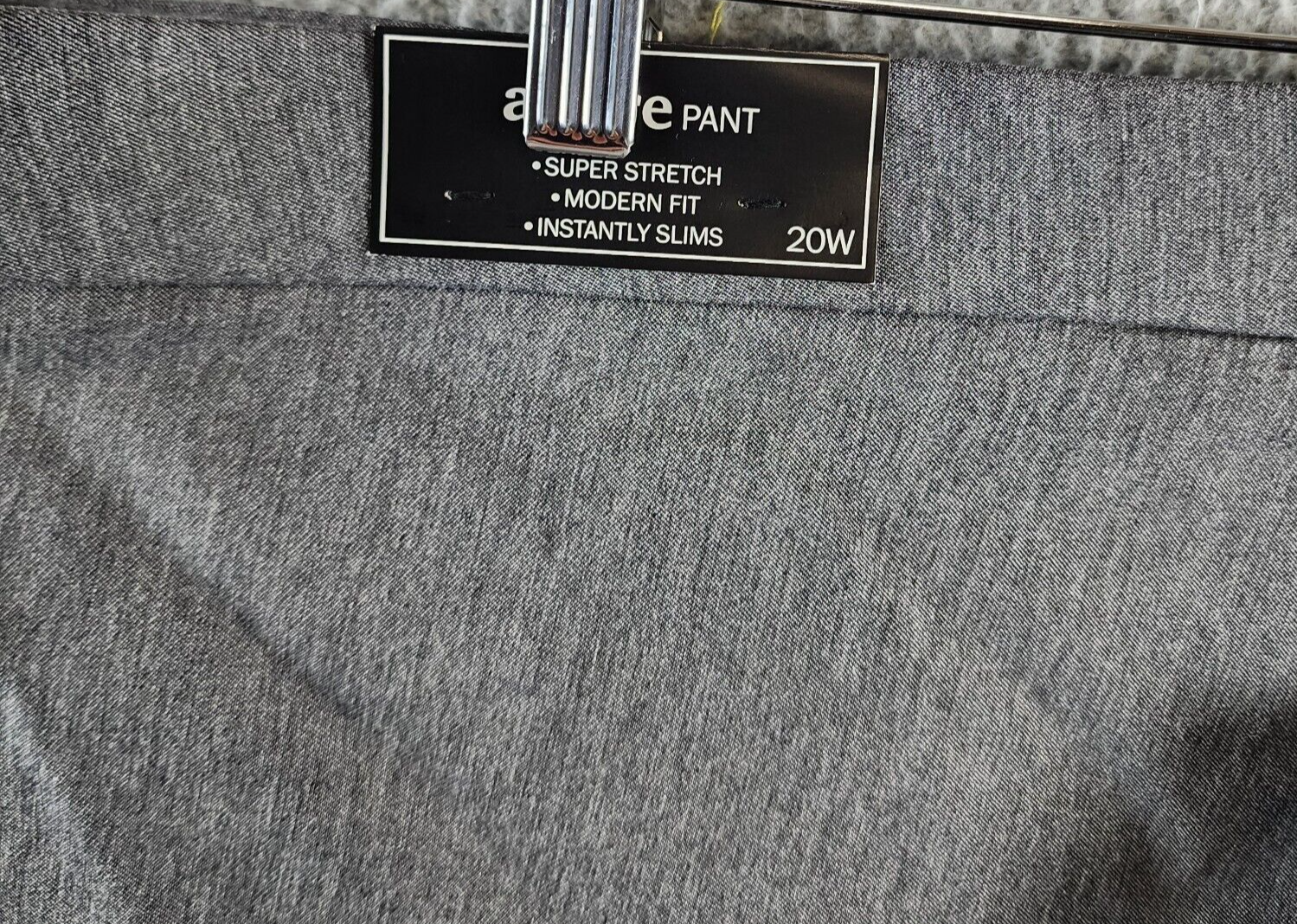 Alfred Dunner Plus Size Classic Allure Short Length Pant Womens 20W Gray Pull On - Picture 14 of 16