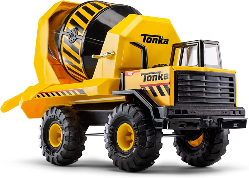 Tonka Steel Classics Mighty Cement Mixer Toy Truck New Gift