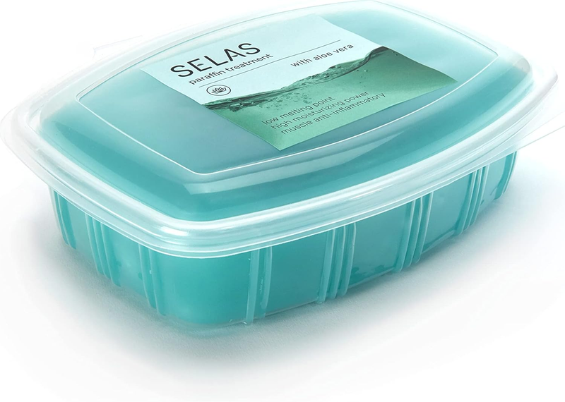 Paraffin Wax Bath 1.300 Ml (980 G) Selas. for Aesthetic Treatment of Hands and Feet. to Choose Aloe Vera or Rosehip. (Aloe Vera) Paraffin Wax Bath, Moisturizing Paraffin Bath