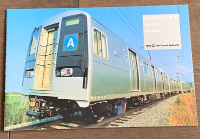 Tomorrow's Train Today New York MTA The Transit Authority Booklet