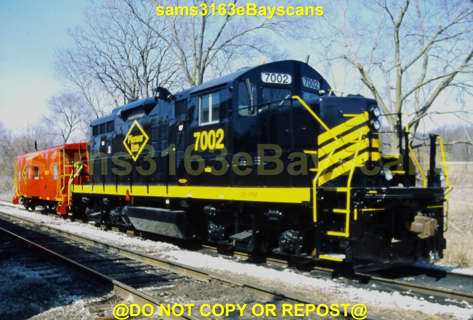 Share ORIGINAL SLIDE PIONEER RAILCORP GP9U 7002 X CN MAPLETON IL 2018