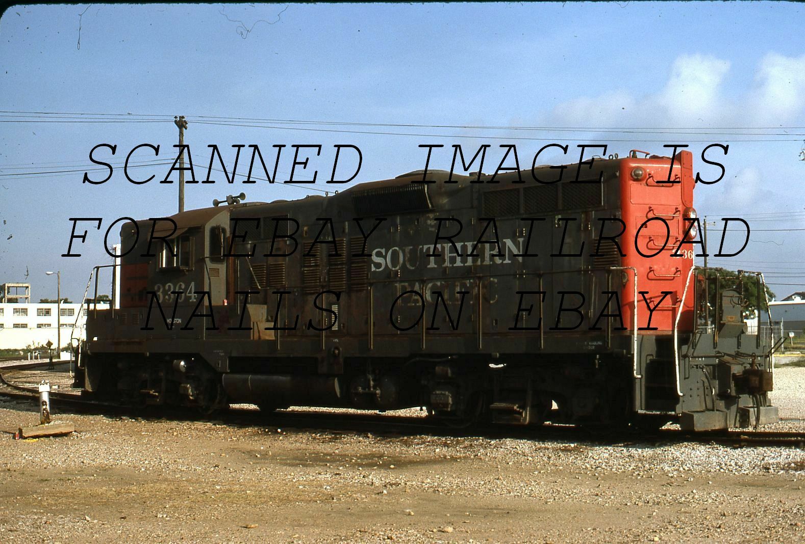 June 1984 Southern Pacific #3364 ORIGINAL KODACHROME SLIDE