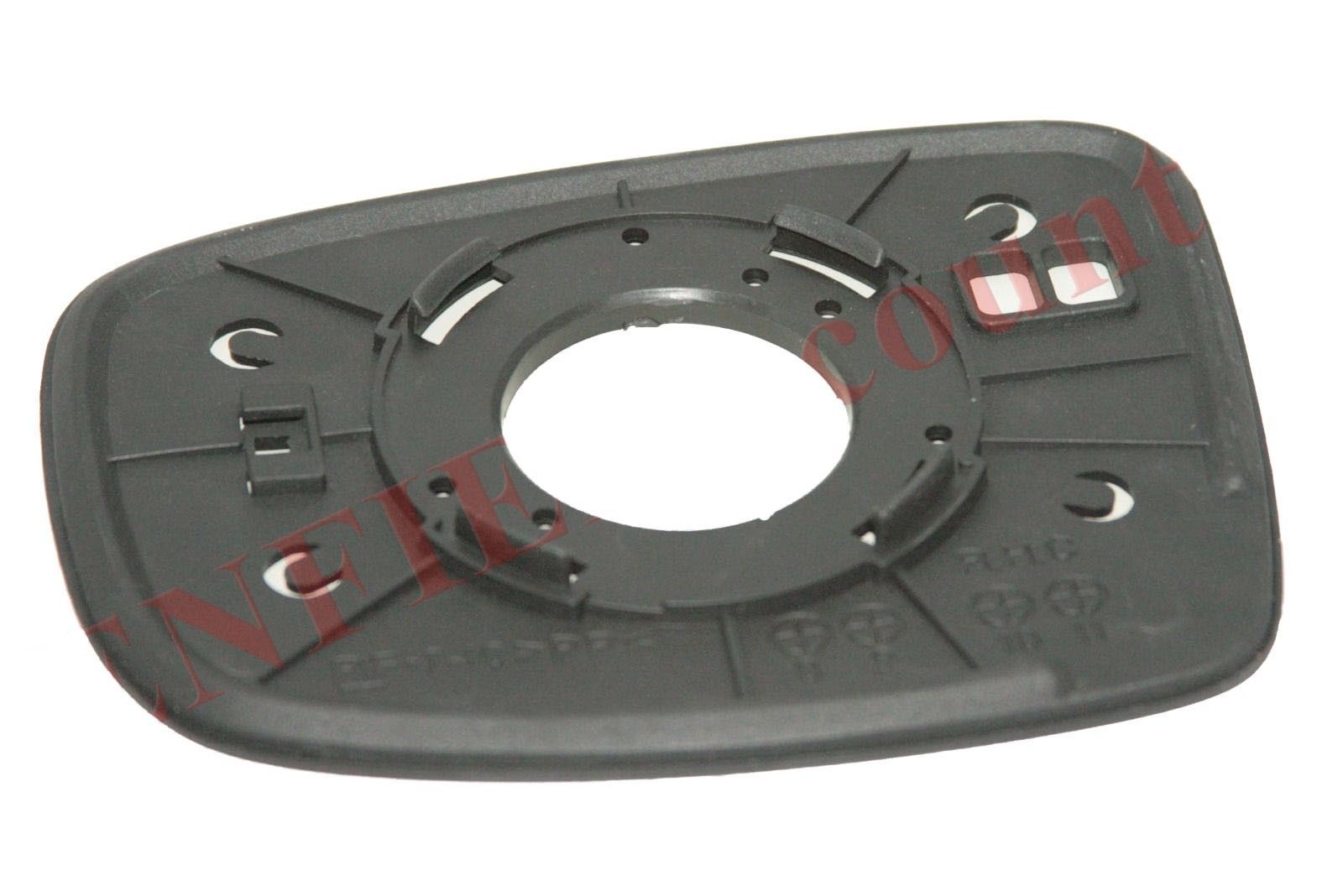LH & RH Side Rear View Convex Door Mirror Glass With Base Plate For Hyundai i10 Car  