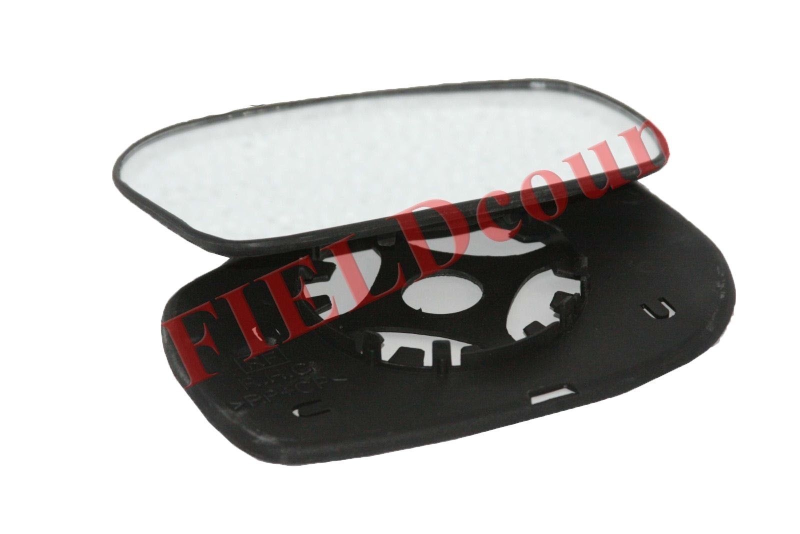 LH & RH Orvm Convex Wing Door Flat Glass Mirror With Base Plate Toyota Etios  