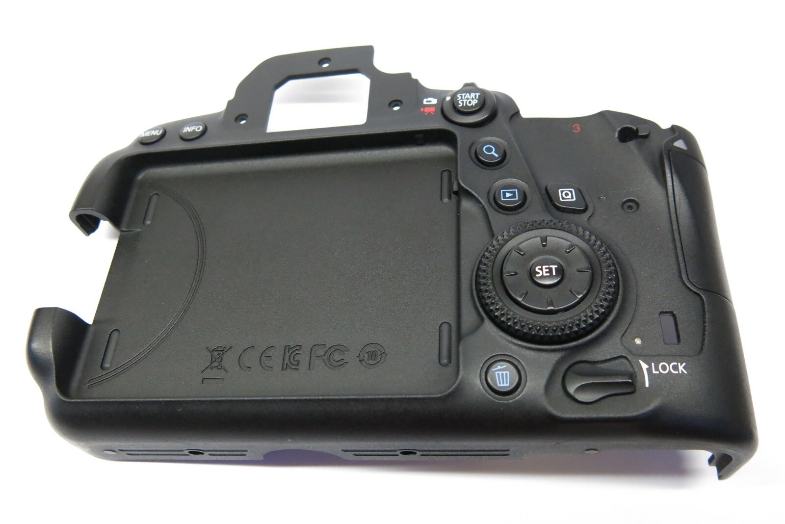 For EOS 6D Mark II 6D II 6D2 Back Shell Rear Cover Button